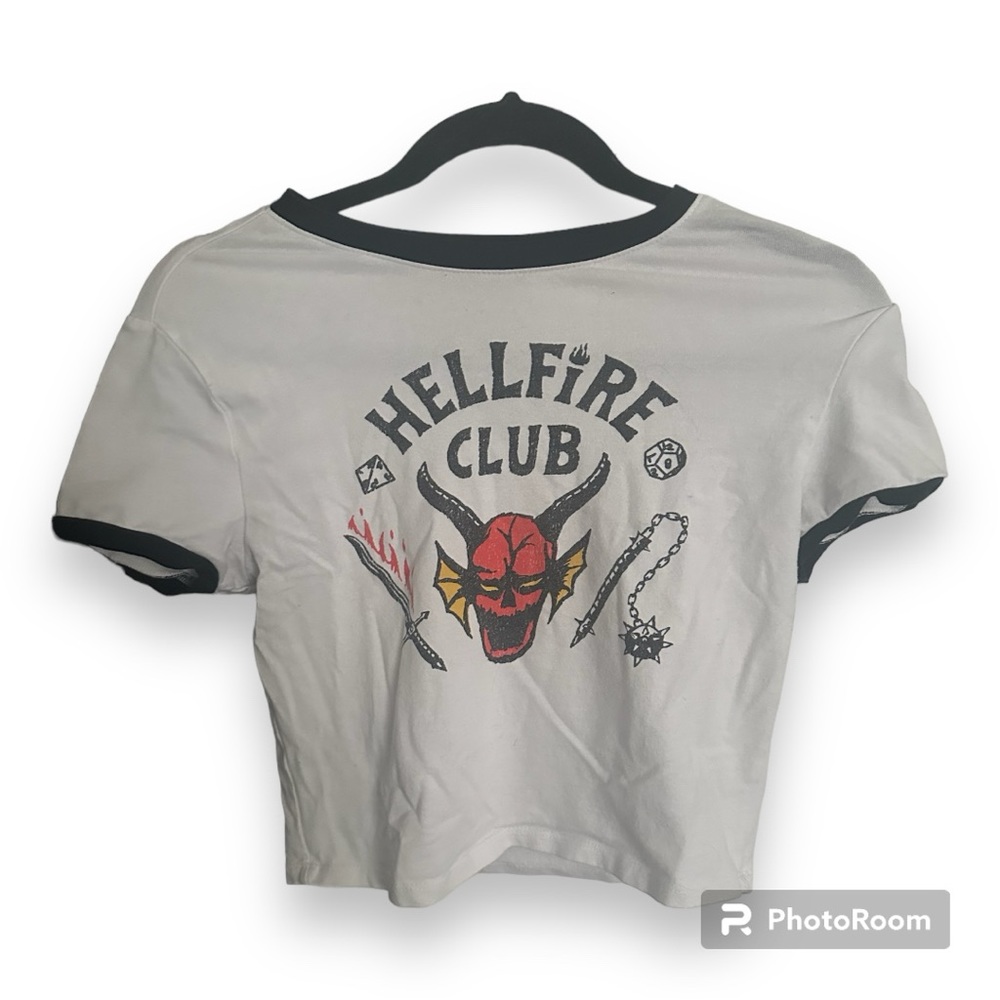 Y2K Stranger things Crop top